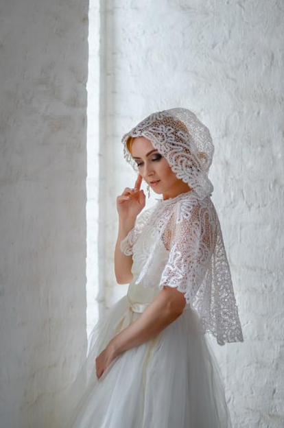 Пелерина «Венчальная» ОПТ фото 1