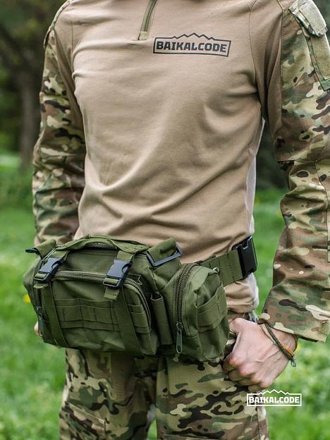 Рюкзак туристический «Хаки» фото 5