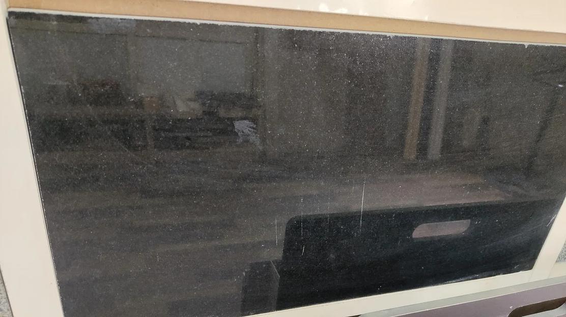 Чёрный гранит Габбро 1200х600х20 мм фото 1