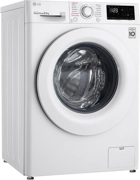 Стиральная машина LG F2V3GS3W класс: A загр.фронтальная макс.:8.5кг белый инвертер фото 3