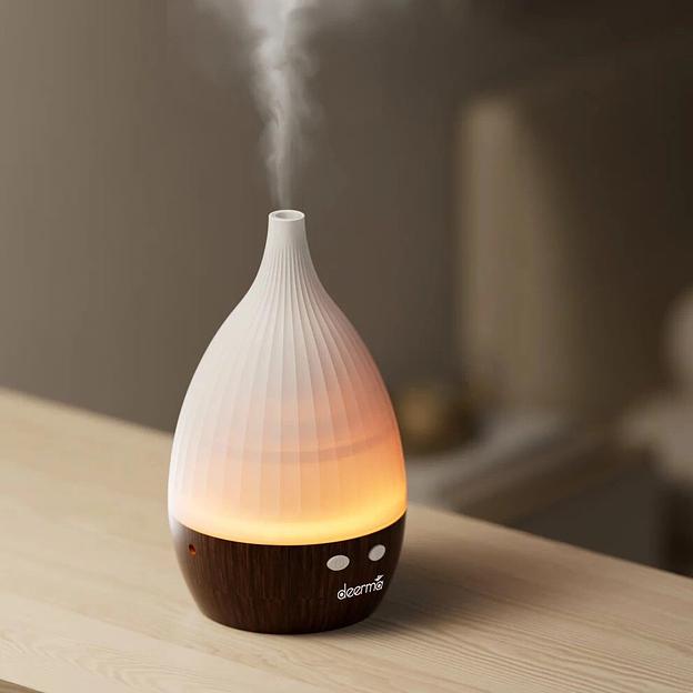 Увлажнитель воздуха Deerma PX300W (ультразвуковой) белый/коричневый фото 10