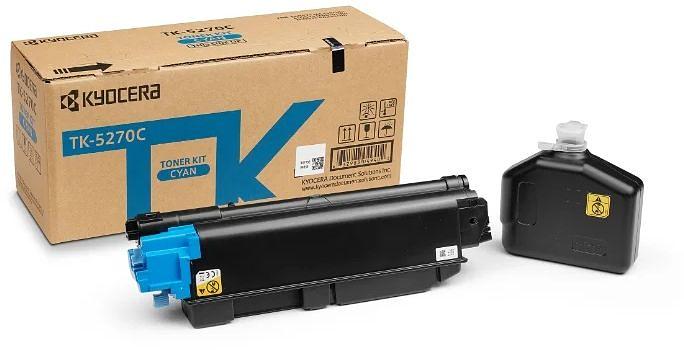 Картридж лазерный Kyocera TK-5270C 1T02TVCNL0 голубой (6000стр.) для Kyocera M6230cidn/M6630cidn/P6230cdn фото 1