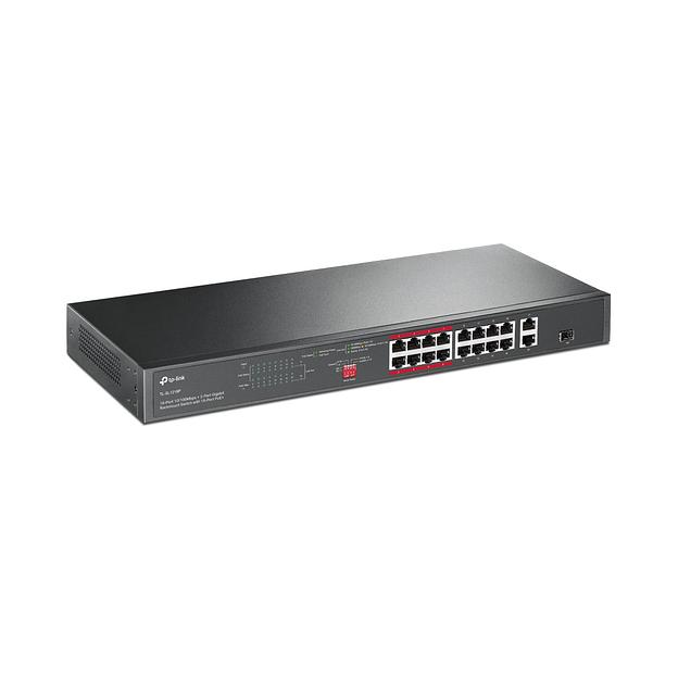 Коммутатор TP-Link TL-SL1218P фото 1