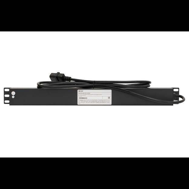 Блок розеток серии SNR-PDU базовый на 8хC13, шнур питания 1,8 м 3x1.0 мм² с вилкой C14, 10A фото 3