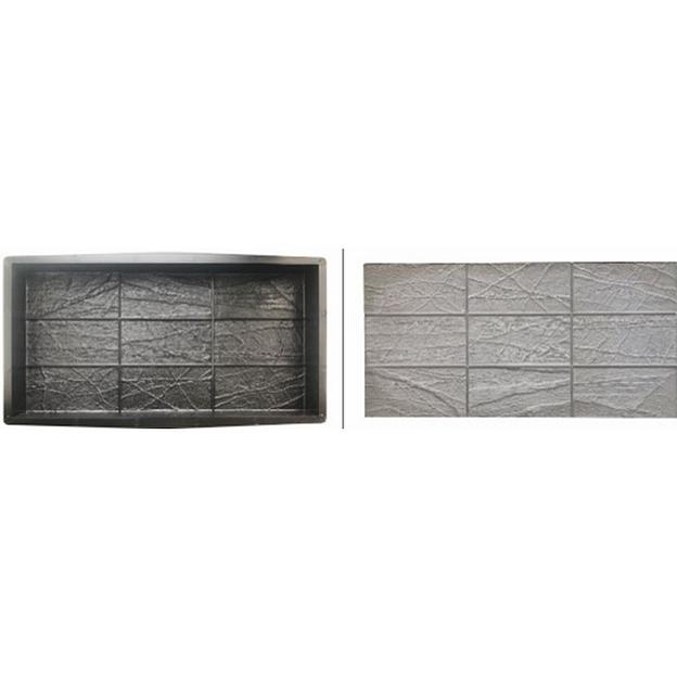 Форма для тротуарной плитки «Плаза» 600х300х60 мм фото 1