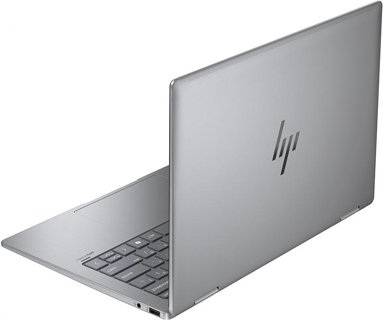 Ноутбук HP Envy x360 14-fa0011ci Ryzen 5 8640HS 16Gb SSD512Gb AMD Radeon Graphics 14" IPS Touch WUXGA (1920x1200) Windows 11 Home silver WiFi BT Cam (B18GYEA) фото 3
