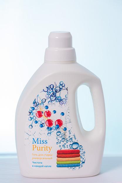 Концентрированный гель для стирки универсальный «MissPurity» 1,5 л фото 1