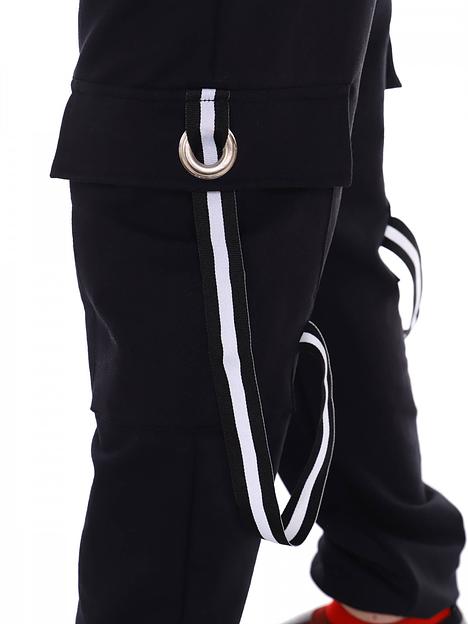 Джоггеры «Стрит» чёрный опт фото 2