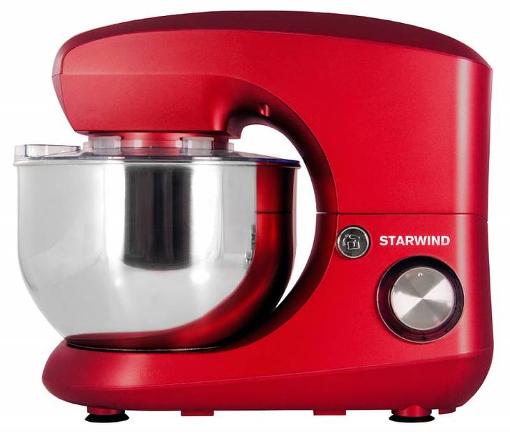 Миксер планетарный Starwind SPM5184 1000Вт красный фото 3