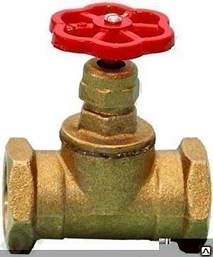 Вентиль латунный муфтовый 15Б1п Бологое для труб фото 1