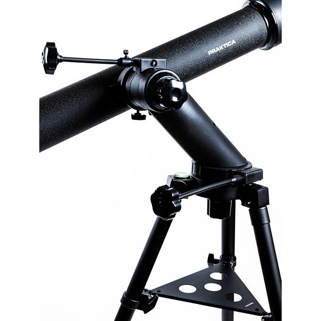 Praktica Телескоп Deneb 72/800, искатель red dot, адаптер для смартфона, стальная тренога, черный > фото 9