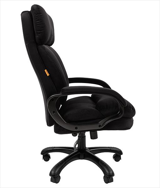 Кресло Chairman Home 505 Россия ткань Т-84 черный (черный пластик) (7127990) фото 3