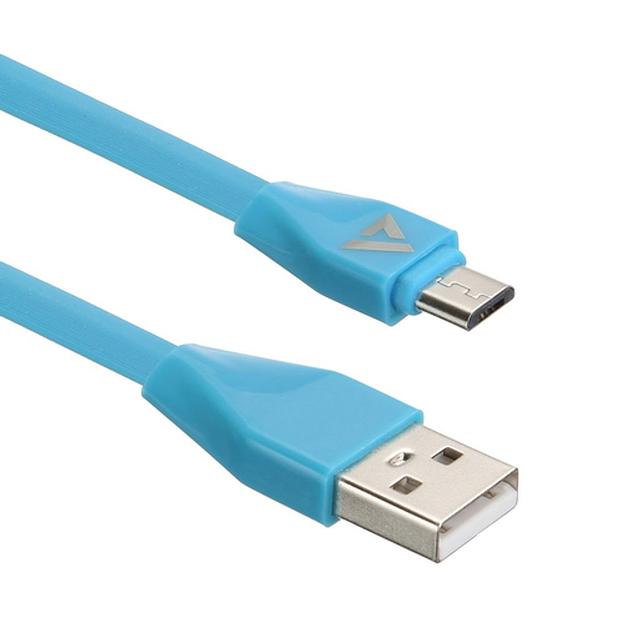 Кабели USB ACD USB кабель ACD-Life MicroUSB; USB-A TPE, 1м, синий (ACD-U920-M1L) фото 1