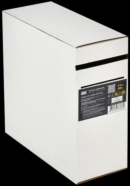 Оплетка кабельная 4-6мм полиэстер 200м черная IEK фото 2