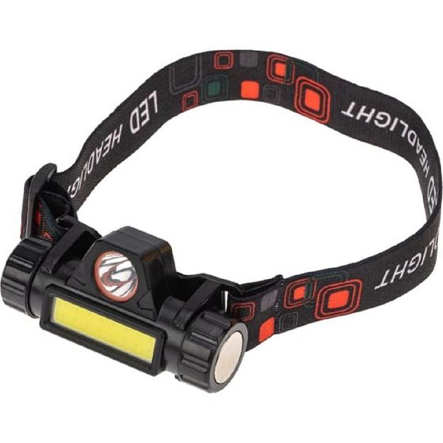 Rexant 75-7839 Фонарь налобный NEW AGE, трехрежимный, поворотный, сверхлегкий, с магнитом фото 1