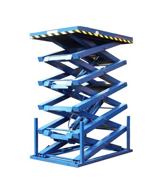 Подъемный стол 1000 кг, высота подъема 3 м, 800x500 мм фото 1