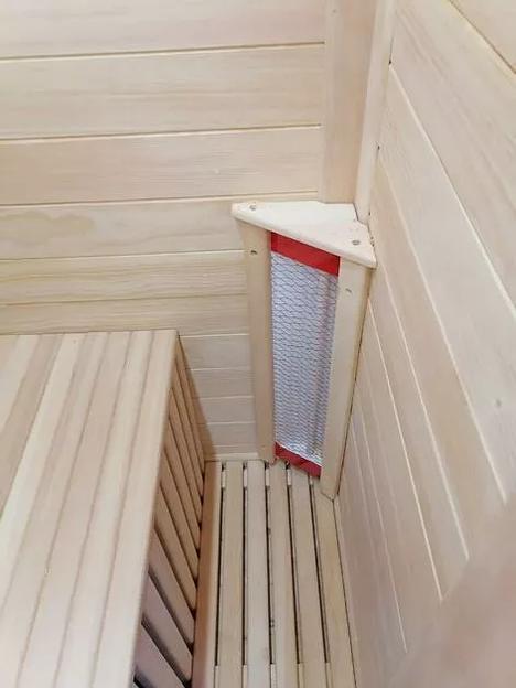 Трехместная ИК сауна с керамическими нагревателями фото 6