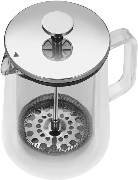 Френч-пресс Rondell Eletto RDS-1823 0.6л стальной фото 3