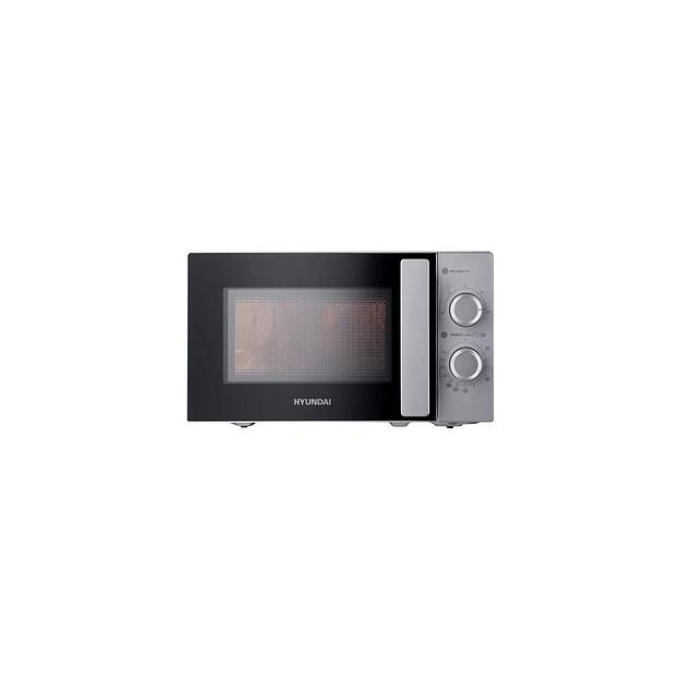 Микроволновая печь Hyundai HYM-M2092, 700Вт, 20л, серебристый фото 1