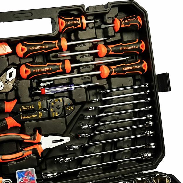 Набор инструментов KINGQUEEN 160 Предметов WIB-90003-24 фото 6