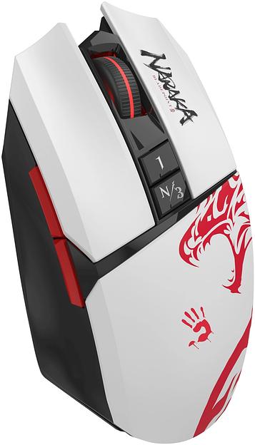 Мышь A4Tech Bloody R36 Ultra черный/белый/красный оптическая 12000dpi беспров. USB 7but (R36 ULTRA NARAKA USB) фото 9