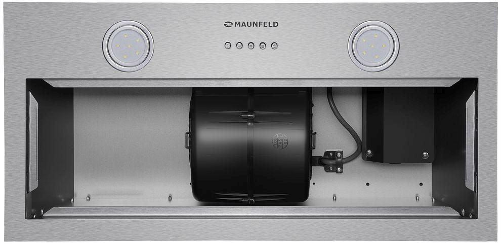 Вытяжка встраиваемая Maunfeld THAMES 601PM нержавеющая сталь управление: кнопочное (1 мотор) фото 5