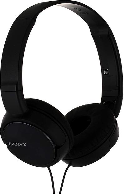 Гарнитура накладные Sony MDR-ZX310AP 1.2м черный проводные оголовье фото 6
