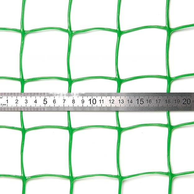 Сетка полимерная 50×50 1×30 м облегченная зелёная опт фото 1