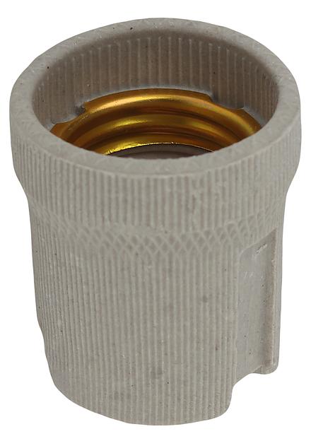 Патрон Е27 подвесной, керамика, белый (x50) (50/400/5600) ЭРА Б0043694 фото 1