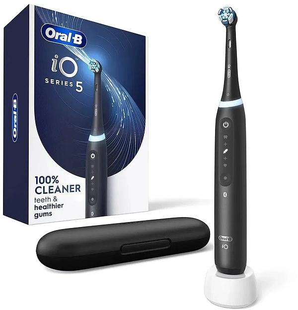 Электрическая зубная щетка Oral-B iO Series 5 Quite Black (iOG5.1B6.2DK) фото 3
