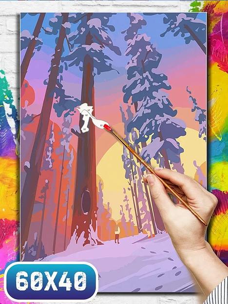 Картина по номерам на холсте 60×40 см в ассортименте ОПТ фото 8