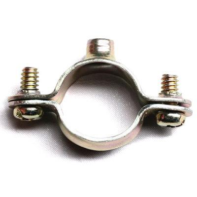 Хомут стальной с внутренней резьбой М6, д.14мм фото 1