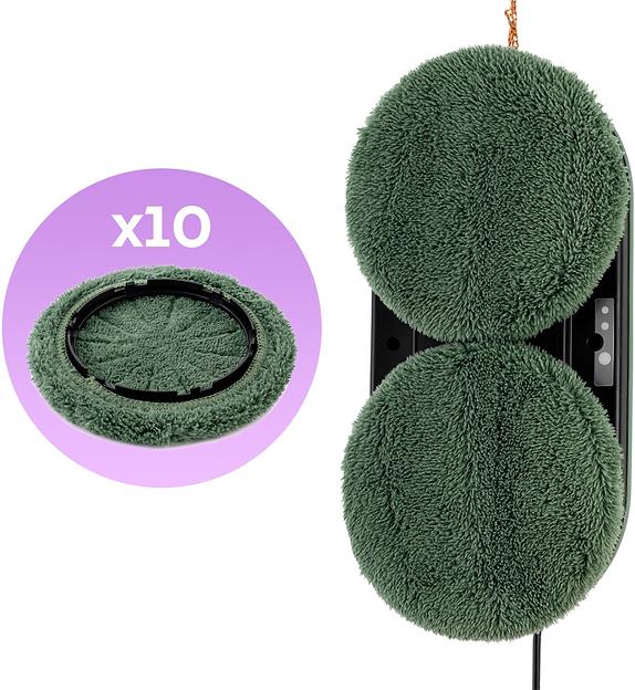 Мойщик окон Kitfort КТ-5189 пит.:от сети зеленый фото 4