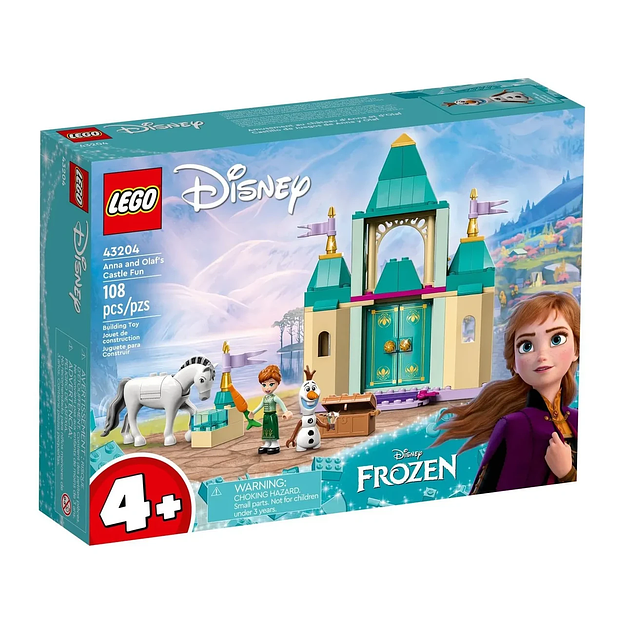 Конструктор LEGO Disney Princess Развлечения в замке Анны и Олафа 43204 фото 1