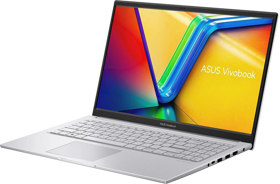 Ноутбук Asus Vivobook 15 X1504VA-BQ3705 Core 5 120U 8Gb SSD512Gb Intel Graphics 15.6" IPS FHD (1920x1080) без ОС silver WiFi BT Cam (90NB13Y2-M01980) фото 2