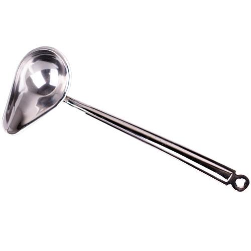 Ложка соусная  75 мл. L ручки 23 см. нерж. цельнометалл. /1/150/ фото 1