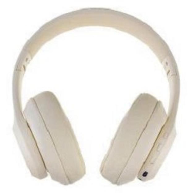 Perfeo BT наушники полноразмерные с микрофоном AMAZ слоновая кость, AUX фото 1