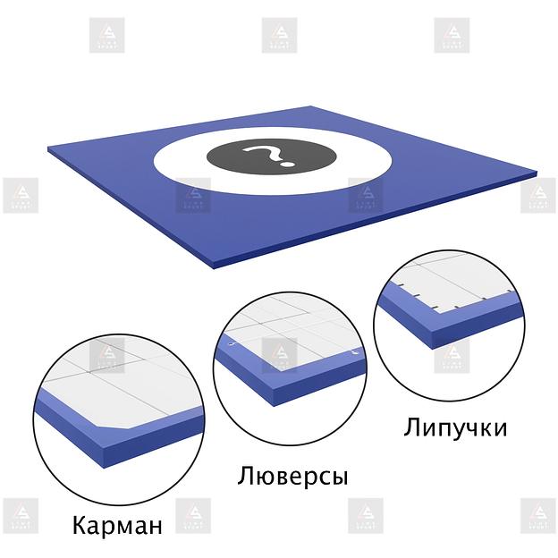 Борцовский ковер Line Sport индивидуальный, ПВХ 630-650 г/м² ОПТ фото 2