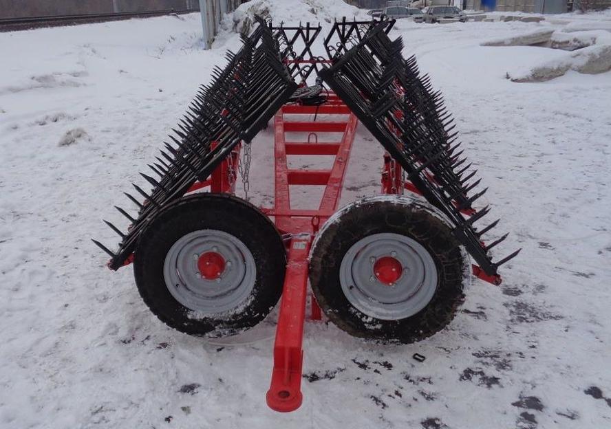 Борона зубовая односледная БЗУ-12 фото 2