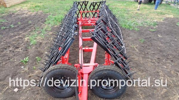 Борона зубовая односледная БЗУ-12 фото 2