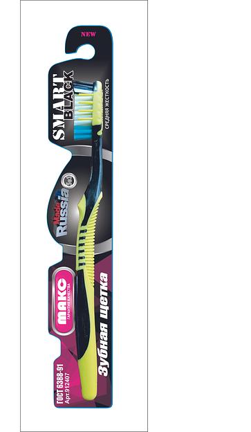 Зубная щётка Макс «Smart black» фото 6