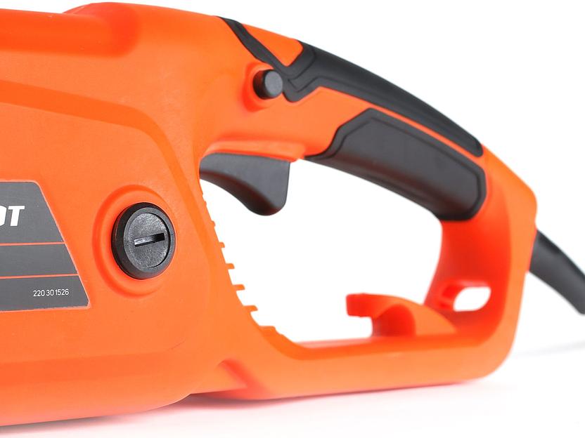 Пила цепная электрическая PATRIOT ES 2618 [220301526] {2.5кВт,18' шина, продольный двигатель, плавный пуск, бесключевая натяжка цепи} фото 7