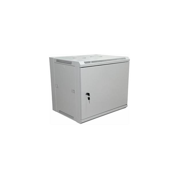 Шкаф коммутационный REXANT Pro 04-2210 настенный, металлическая передняя дверь, 6U, 600x370x450 мм фото 1