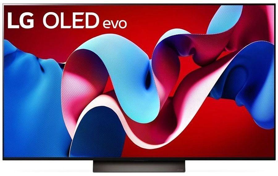 Телевизор OLED LG 77" OLED77C4RLA.ARUG темно-серый 4K Ultra HD 120Hz DVB-T DVB-T2 DVB-C DVB-S2 USB WiFi Smart TV фото 1