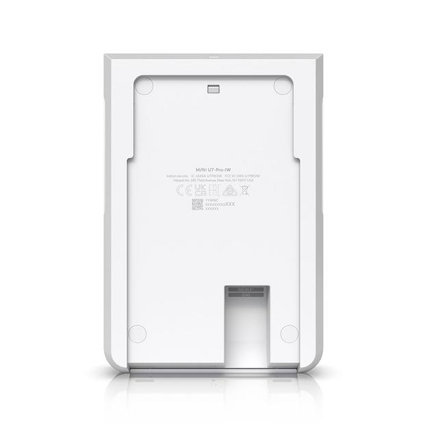 Точка доступа Wi-Fi Ubiquiti UniFi 7 AP Pro Wall Точка доступа 2,4+5+6 ГГц, Wi-Fi 7, 2х2 MIMO, PoE+, 1х 2,5G RJ45 фото 4