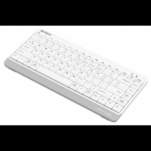 Клавиатура A4Tech Fstyler FBK11 белый/серый USB беспроводная BT/Radio slim фото 5
