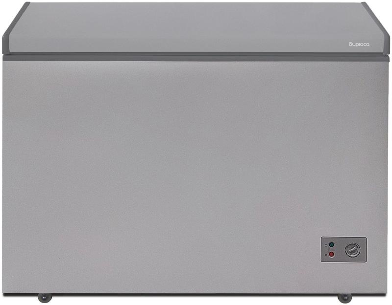 Морозильный ларь Бирюса Б-M240KX серебристый фото 1