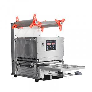 Автоматический запайщик лотков HL-95A  (уголок для открывания, таймер) (под стакан d 150 мм) фото 1