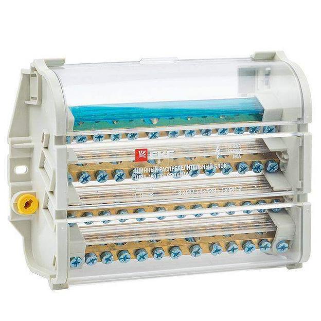 Блок распределительный шинный ШРБ-160 PROxima (plc-shrb-160) фото 1