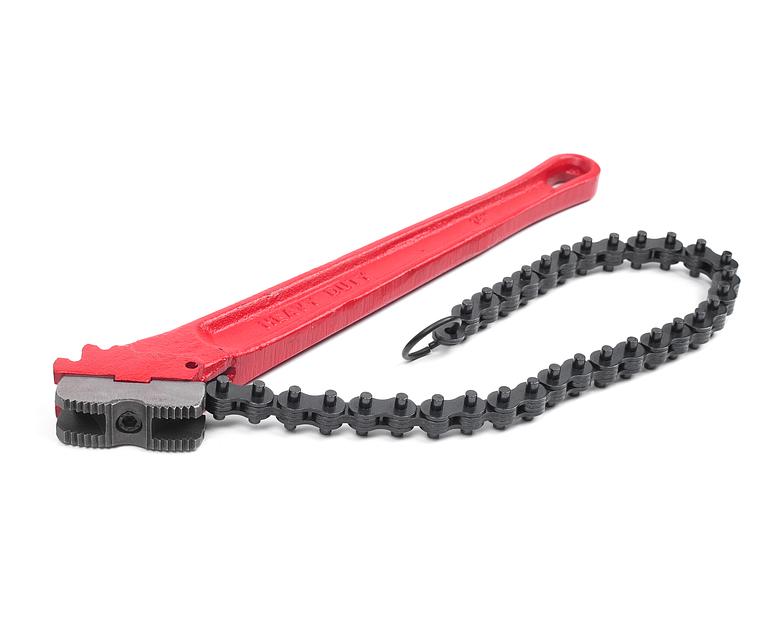 Ключ трубный цепной 14" HOR с поверкой фото 3